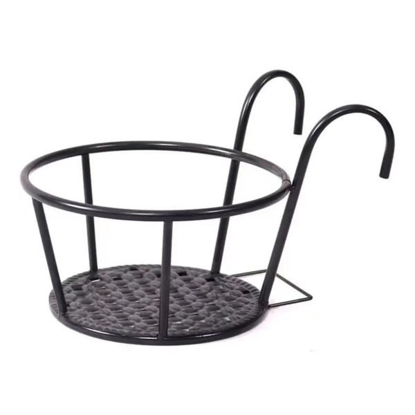 Supporto Per Fiori Appesi, Cesto Appeso, Supporto Per Piante Appese, Supporto Per Cassette Da Balcone - Standpot-image