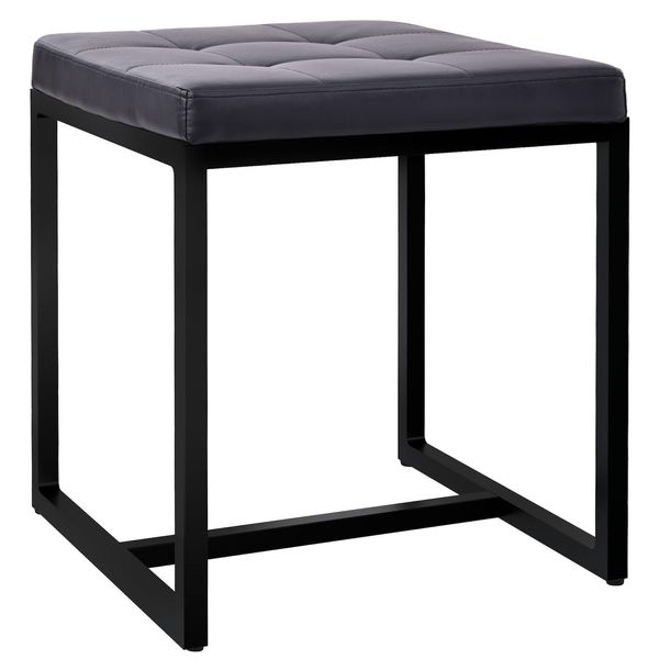 CLP Sitzhocker Barci B Kunstleder Farbe:Schwarz;Material:Kunstleder-image