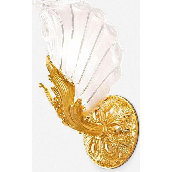Casa Padrino Lampada Da Parete Barocca Oro/Bianco 29 Cm - Italy-image