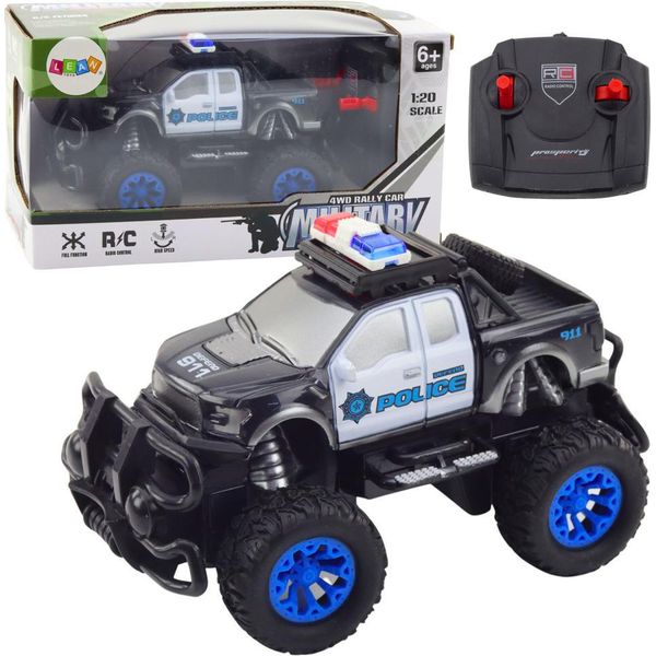 Auto Della Polizia Fuoristrada Rc 1:20-image