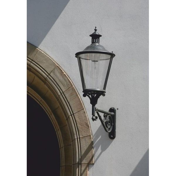 Casa Padrino Applique Da Esterno In Stile Liberty Grigio H. 131,5 Cm - Illuminazione Per Esterni-image