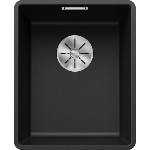 Lavello Incasso 40Cm Silgranit Subline 320-F Nero Blanco 525982-image