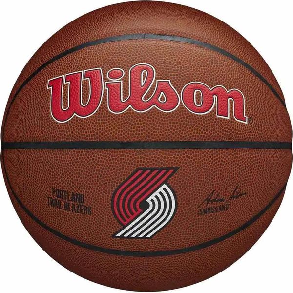 Wilson Nba Team Alliance Portland Trail Blazers Basketballball Braun 7 Braun 7-image