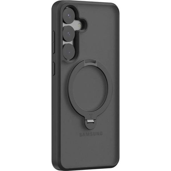 Torras Ostand Spin Series Phone Case For Samsung S25 (Black)-image