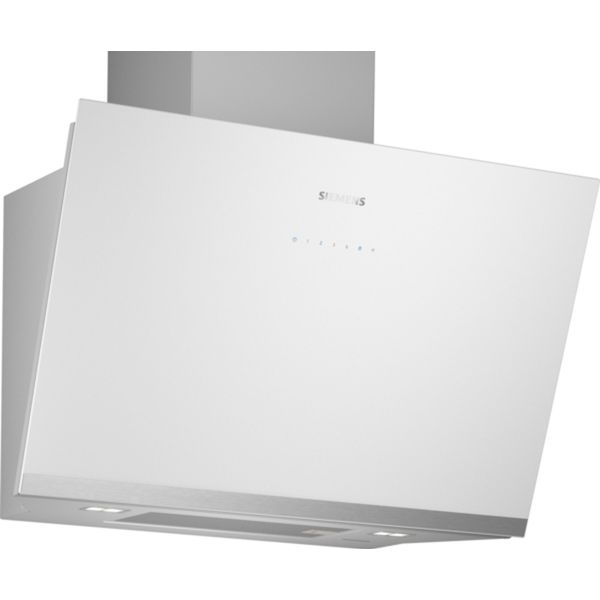 Cappa Decorativa Inclinata 80Cm 51Db 432M3/H Bianca Siemens Lc81Kan20-image