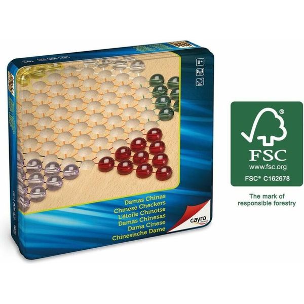 Cayro Chinese Luxury Ladies Metal Board Game Multicolore Multicolore Taglia Unica-image
