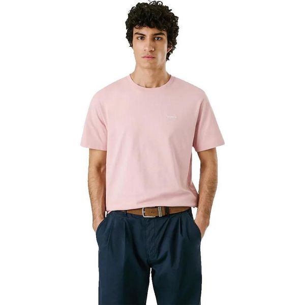 Pepe Jeans Maglietta A Contrasto Connor Kurzarm Rosa Xl Herren Rosa Xl-image