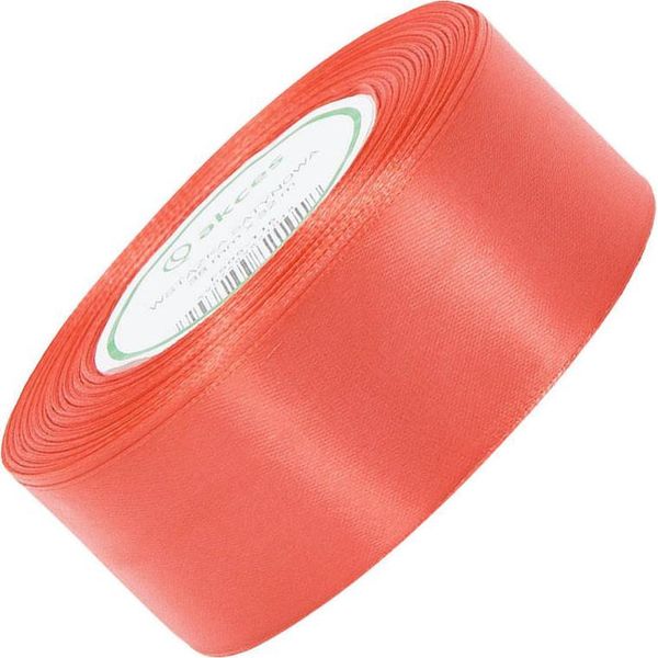 Nastro Di Raso Rosso Corallo Scuro 38 Mm - 32 Mb-image