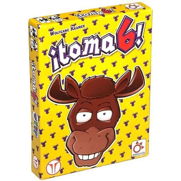 Mercurio Take 6 Edizione Classica 10 Carte Da Giocare In Una Delle 4 File Gioco Da Tavolo Giallo Giallo Taglia Unica-image