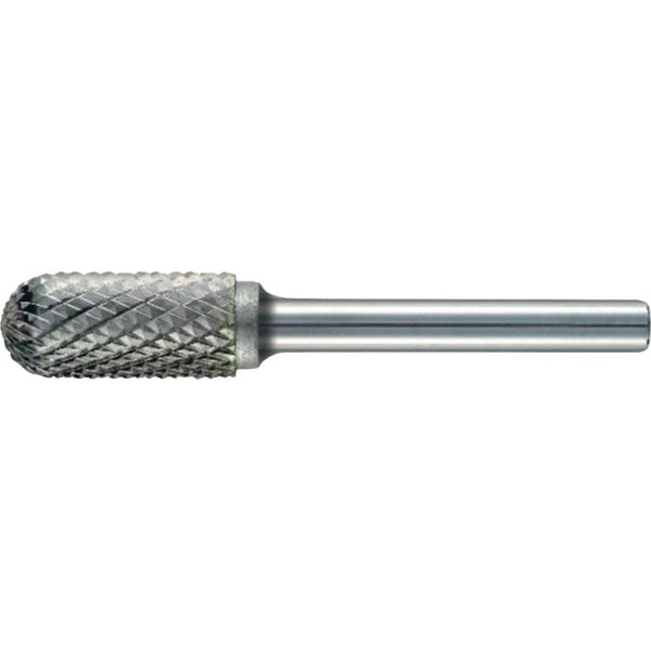 Fresa Wrc Ø 6 Mm Lunghezza Testa 14 Mm Gambo Ø 3 Mm Croce Di Dentatura In Metallo Duro-image