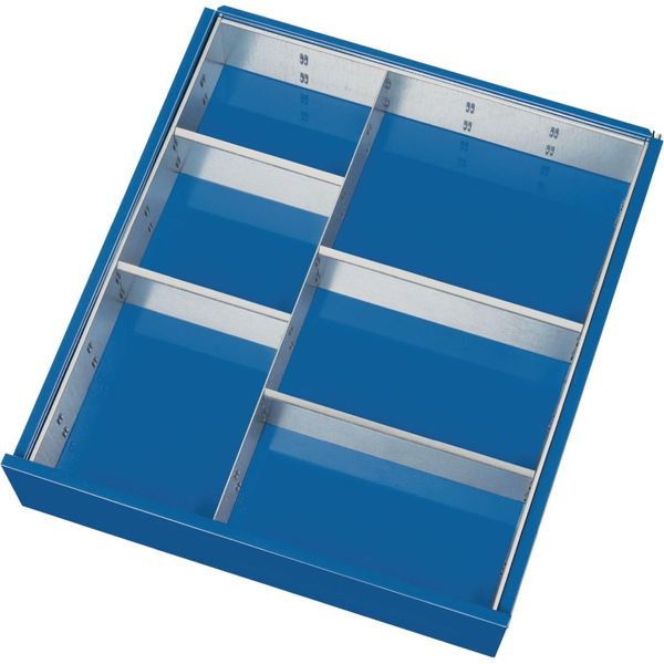 Materiale Per La Suddivisione Dei Cassetti Altezza Frontale A Partire Da 180 Mm 1 Divisorio E 4 Pannelli Push-In-image
