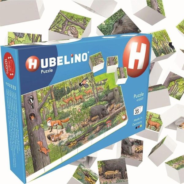 Puzzle Per Bambini Hubelino Con Piastra Di Base-image