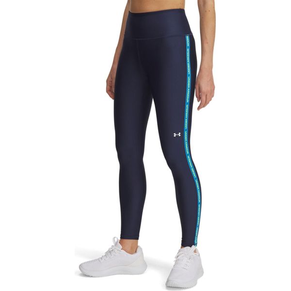 Under Armour Ua Tech Wm Tape Legging - Navy Lavato, GrößE:S-image