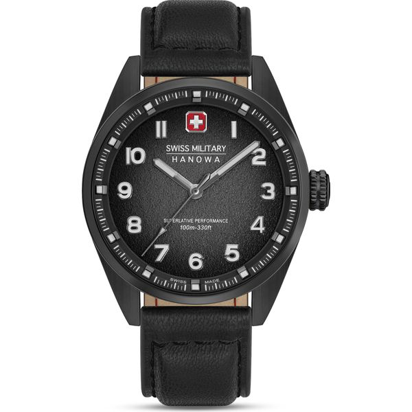 Swiss Military Hanowa - SMWGA0001530 - Montre Bracelet - Hommes - Quartz - Greyhound-image