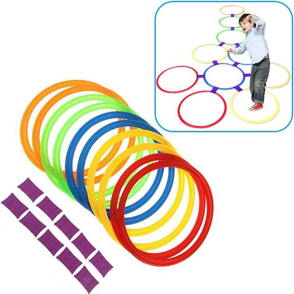Giocattoli Hopscotch Ausili Didattici Per Insegnanti Di Scuola Materna Per Bambini Formazione Sensoriale Per Bambini-image