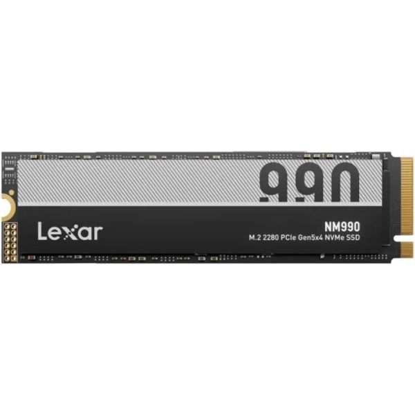Lexar Ssd | NM990 | 1000 Gb | Formato Ssd M.2 2280 | Interfaccia Unità A Stato Solido Nvme | Velocità Di Lettura 14000 Mb/S | Velocità Di Scrittura 7500 Mb/S-image
