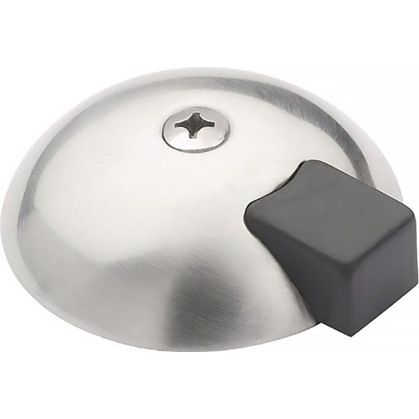 Molla A Pavimento 3699 Ø 70/75 Mm Altezza 18/22 Mm Acciaio Inox Opaco Montaggio A Tassello-image