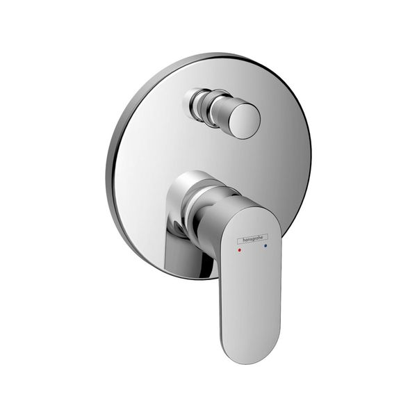 Hansgrohe Fertigmontageset Rebris S UP-WA.-EHM, 2 Verb, M I Sich.Kombi, Chr (72467000)-image
