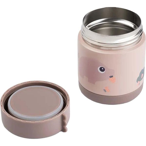 Done By Deer Tiny Farm Contenitore Termico Per Alimenti Rosa Rosa Taglia Unica-image