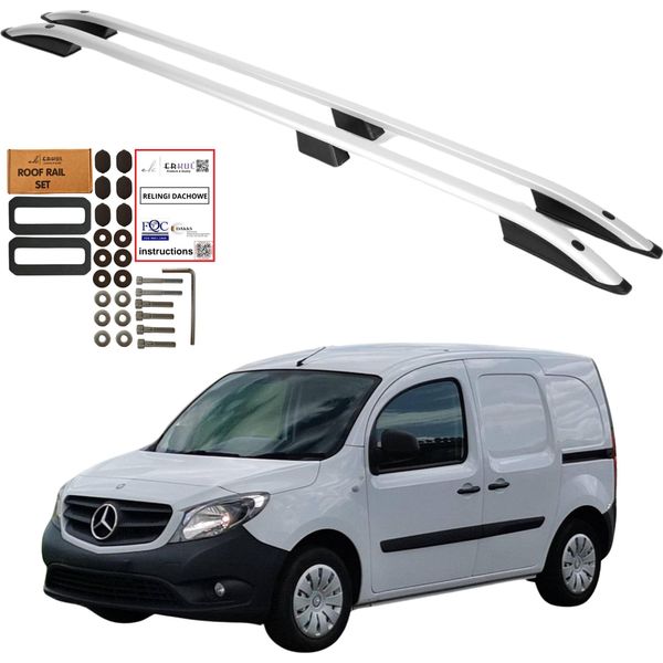 Barre Da Tetto MERCEDES-BENZ Citan W415 L1 Short 2012-2021 Solido Durevole-image
