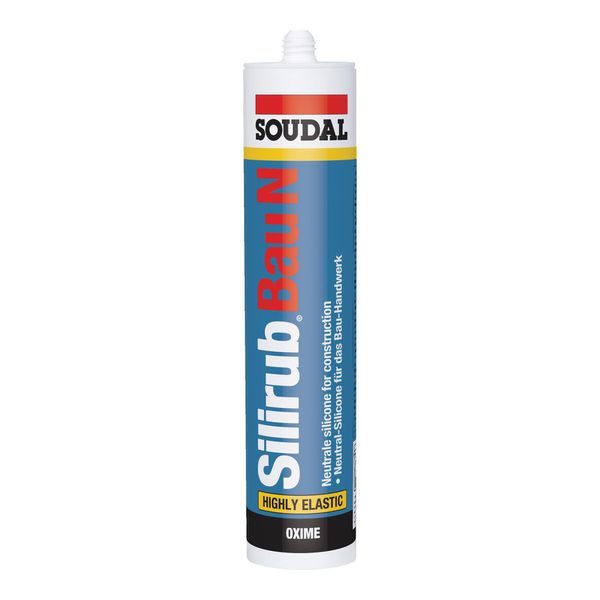 Soudal Bausilikon Silirub N Schwarz 310 Ml (125583)-image