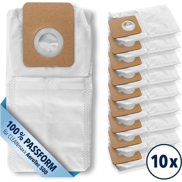 Set Di 10 Sacchetti Di Ricambio Cleanmaxx - Per La Stazione Di Aspirazione Ciclonica A Batteria - 3,5 Litri-image