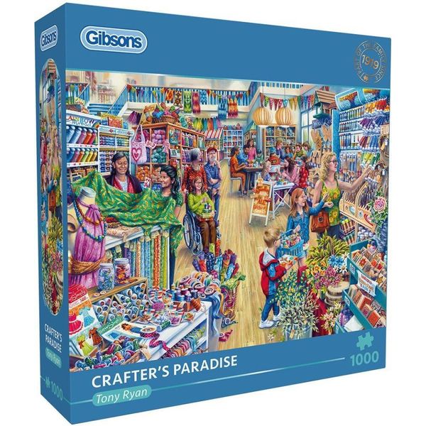 Gibsons Puzzle Crafter's Paradise 1000 Teile - Legespiel-image