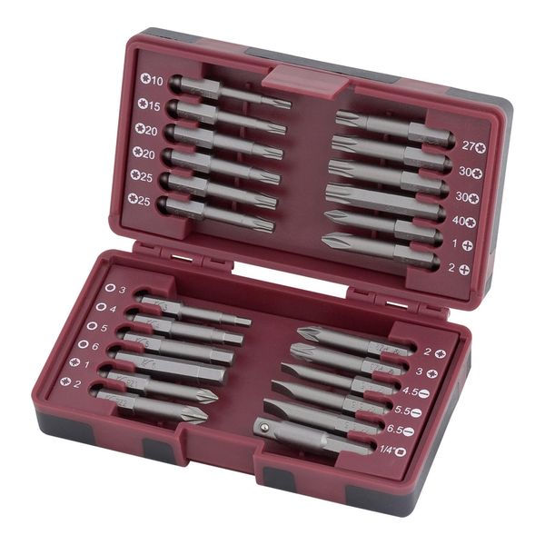Kraftwerk 1/4" Lang-Bit-Box 50 Mm, Ergokraft, 24-Tlg. (3794)-image
