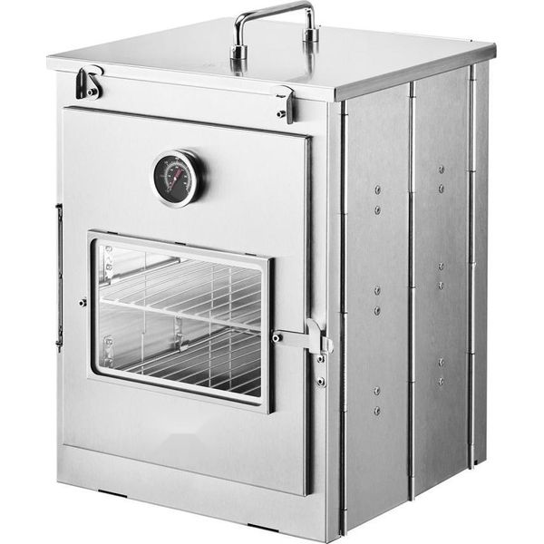Fornello Da Campeggio Pieghevole In Acciaio Inox - Fornello Da Campeggio Portatile A 3 Fasi 30L - Fornello Da Esterno Per Viaggi In Campeggio-image