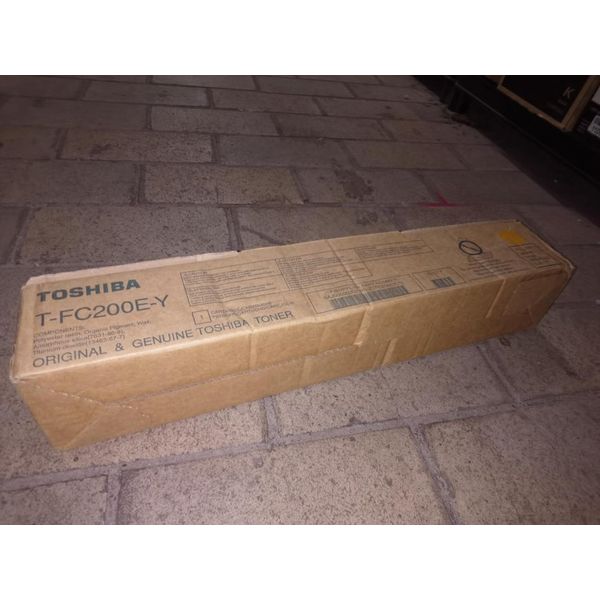 Toshiba T-FC200E-Y - 6AJ00000262 - Toner Giallo - Per E-Studio 2000AC 2500AC - Unità Toner-image
