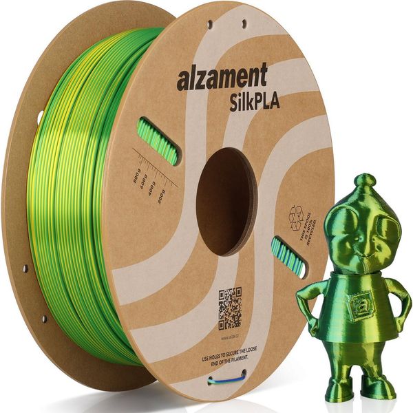 Alzament Pla Silk Tri Colour 1 Kg Giallo-Blu-Verde-image