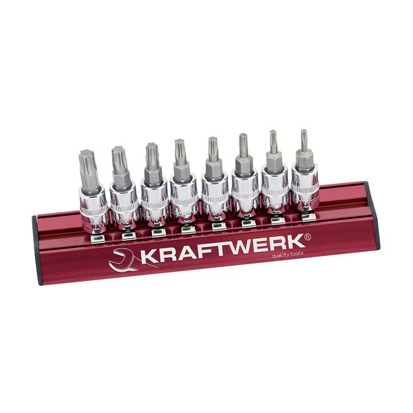 Kraftwerk Tx-Bit-Stecknusssatz Magalu 1/4", 8-Tlg. (105099)"-image