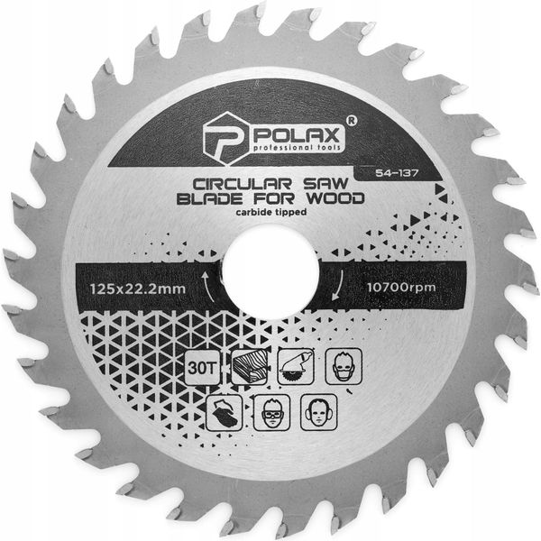 Lama Per Legno 125 X 22,2/20 30Т Polax-image