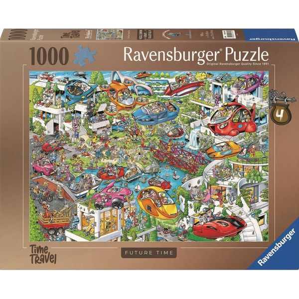 Ravensburger Puzzle Ray' A Fumetti - Il Futuro Di 1000 Dlks-image