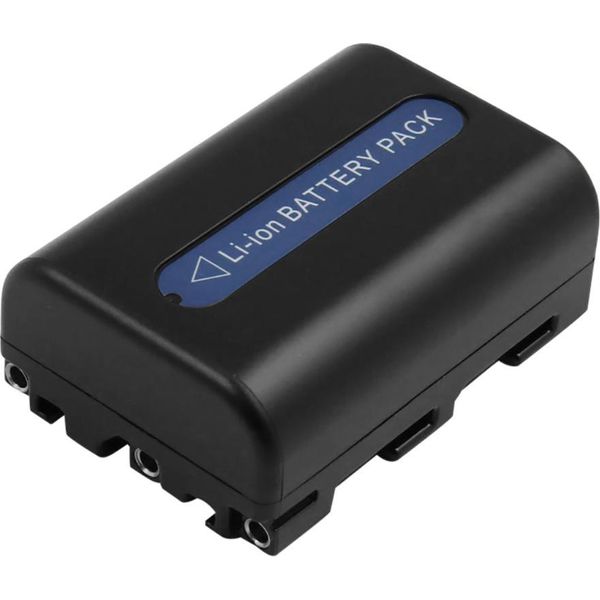 Avizar, Batteria Sony NP-FM50 / NP-QM51 Agli Ioni Di Litio Per Videocamere 7,4V 1500Mah, Nero-image