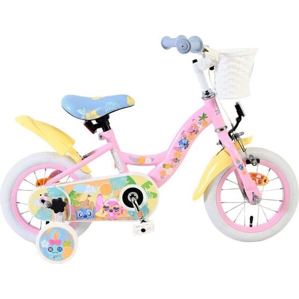Bicicletta Disney Stitch Per Bambini - Ragazze - 12 Pollici - Rosa-image