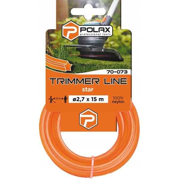 Filo Di Taglio Per Tagliabordi Gwiazda 2,7 Mm X 15 M Polax-image