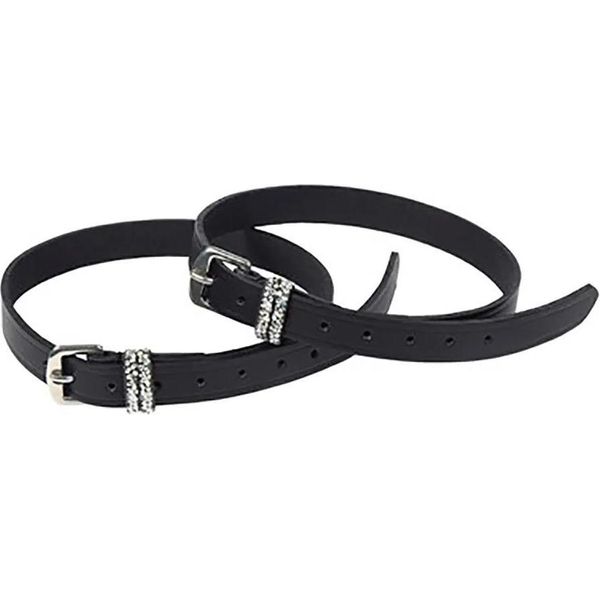 Harry's Horse Rock Crystal Spur Strap Nero Nero Taglia Unica-image