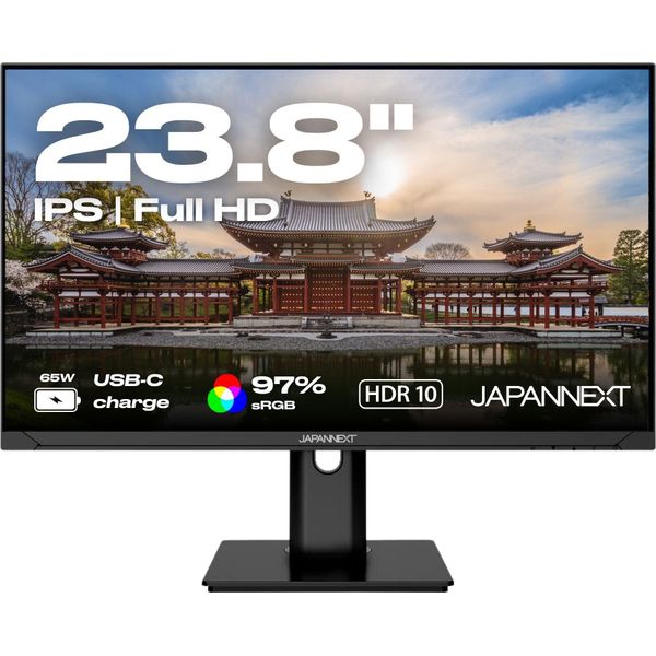 Japannext Jn-Ips238Fhdr-C65W-Hsp Japannext 60,5Cm Jn-Ips238Fhdr-C65W-Hsp 16:9 Hdmi/Dp Fhd-image