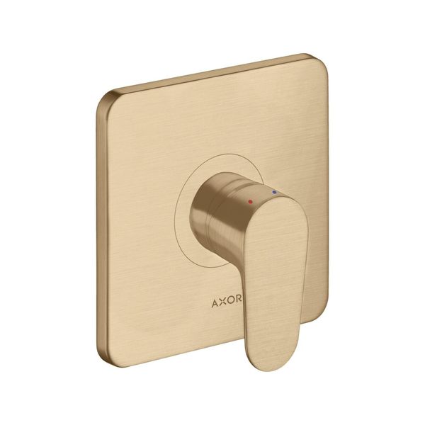 Hansgrohe Fertigset Axor Citterio M Up-Brause-Einhebelmischer, 1 Verbr., Brushed Bronze (34625140)-image