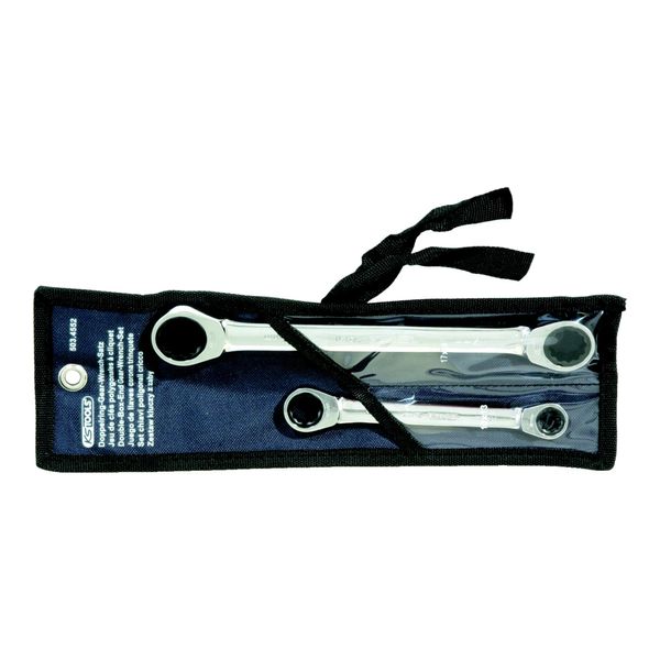 Ks Tools Gearplus Doppel-RatschenringschlüSsel-Satz, 2-Teilig (503.4552)-image