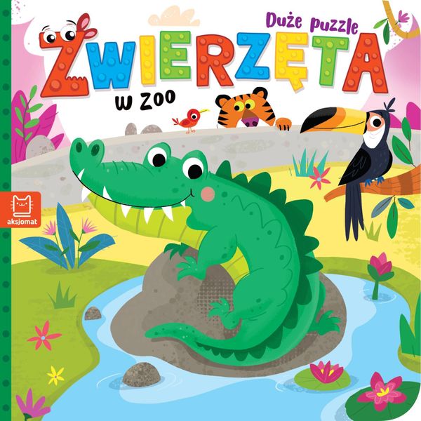 Leggere Con I Puzzle Animali Nello Zoo / Aksjomat-image