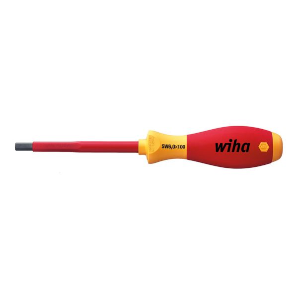 Wiha Schraubendreher Softfinish® Electric Sechskant 3,0 X 75 Mm (30362)-image