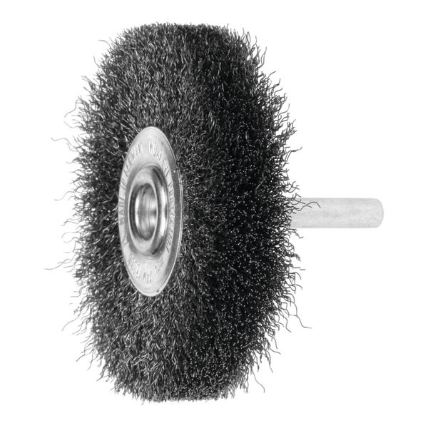 Lessmann Schaft-RundbüRste Stahldraht 0,20 Mm, BüRsten-⌀Xbesatzbreite: 70X16 Mm (417143)-image