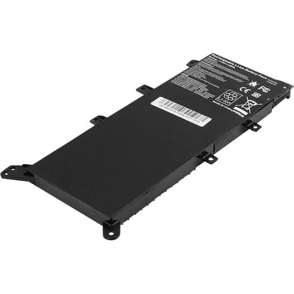 Avizar, Batteria Di Ricambio Li-Polymer 5000Mah 7,6V Per Asus Vivobook 4000 Laptop, Nero-image