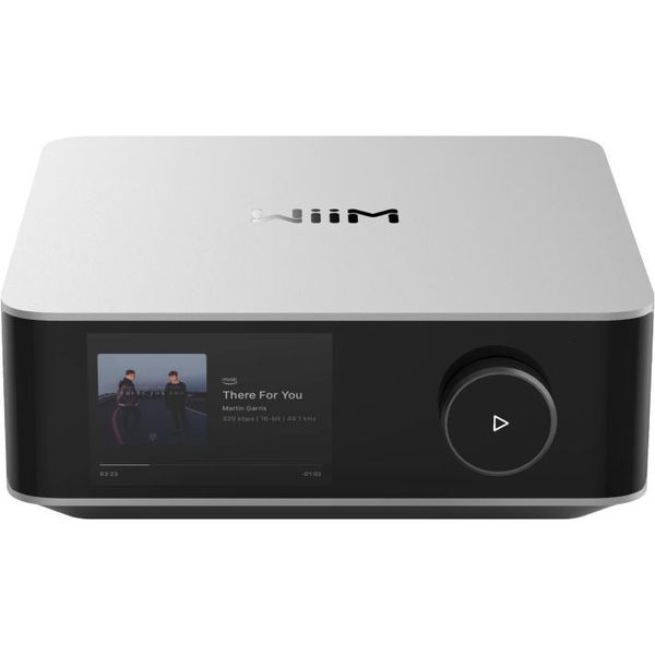Wiim Amp Ultra Silver Audio Streamer-image
