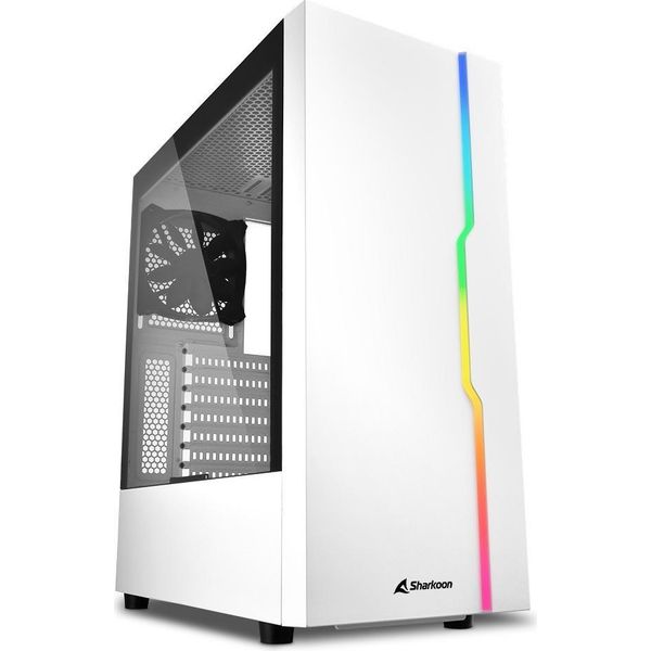 Sharkoon 4044951044184 Sharkoon GehäUse AK7 Argb Atx Weiß-image