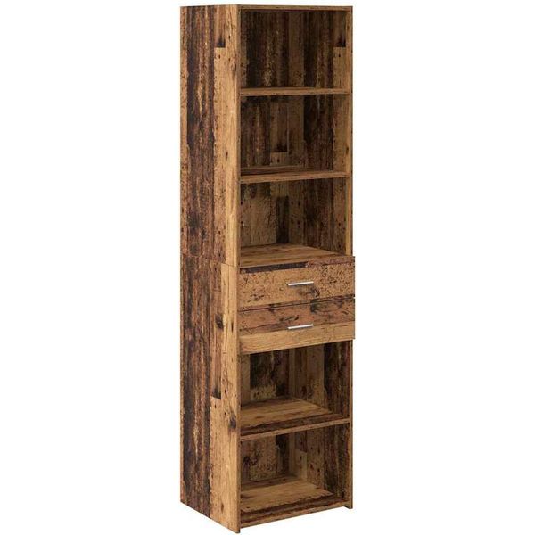 Syfax™ Credenza Legno Vecchio 50 X 42,5 X 185 Cm Legno Multistrato-image