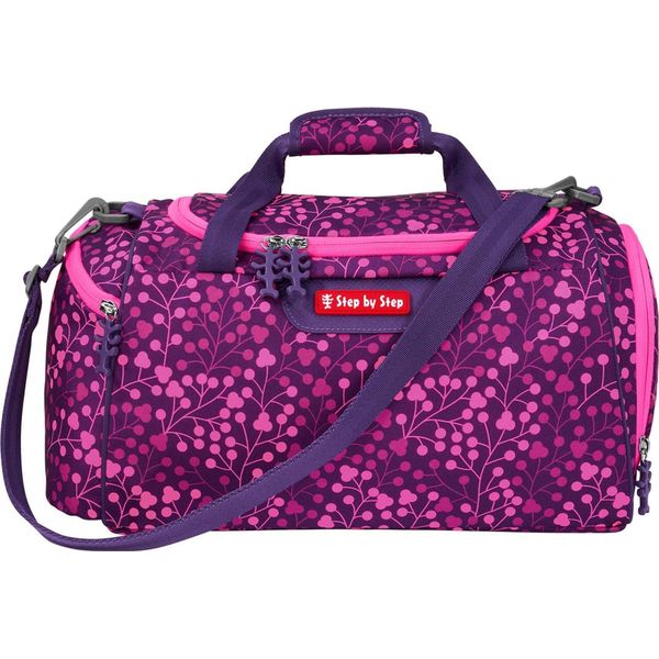 Step By Step Borsa Sportiva Step By Step Sports Bag Butterfly Night Ina Viola Scuro-image