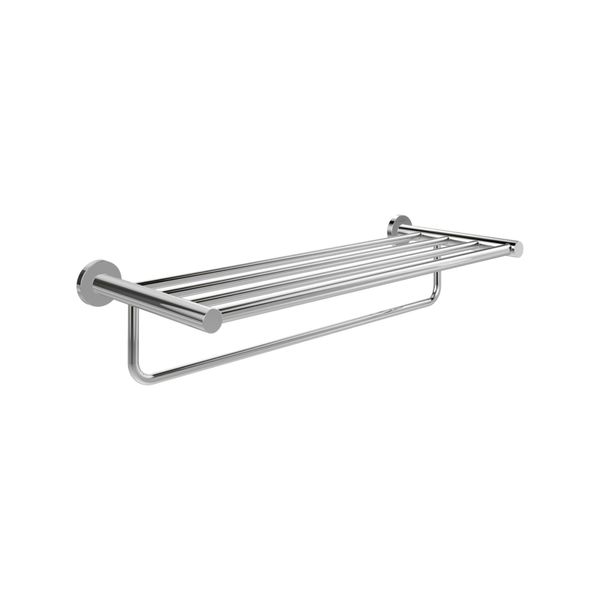 V&B Handtuchablage Elements Tender 600Mm, Brushed Nickel Black ; Villeroy & Boch (TVA15100600064)-image